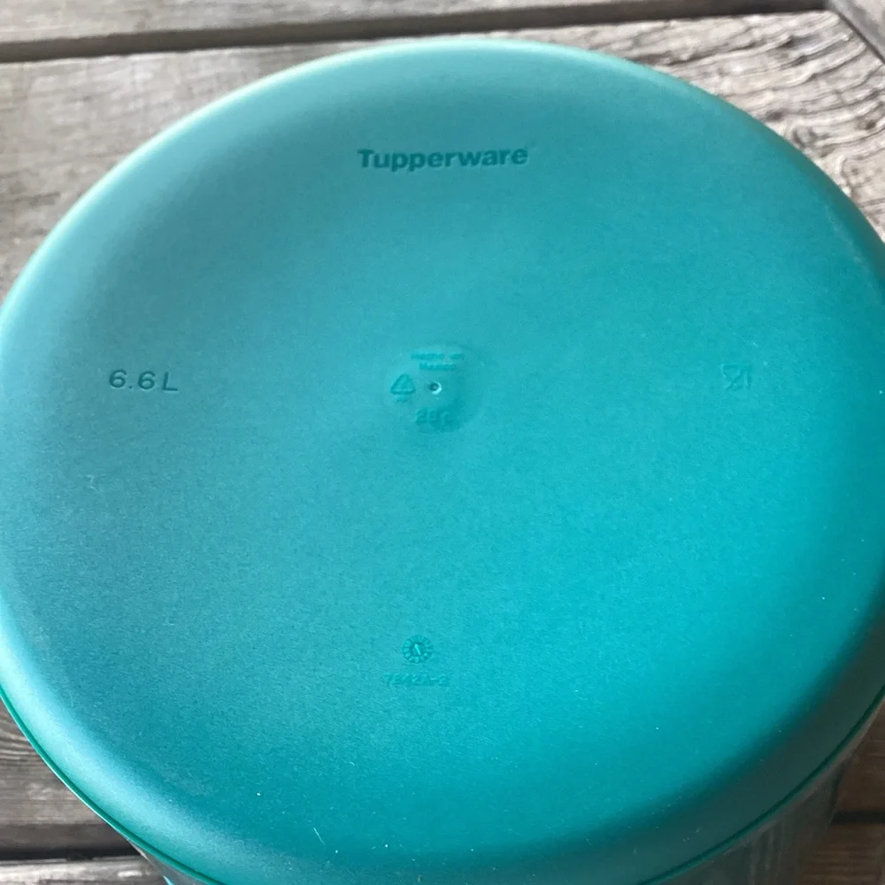 Tupperware Holiday Holly Serving Bowl - capacity 6.6 liters